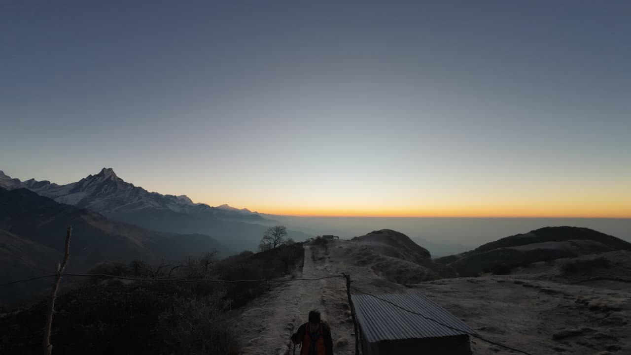 Trekkers in Nepal